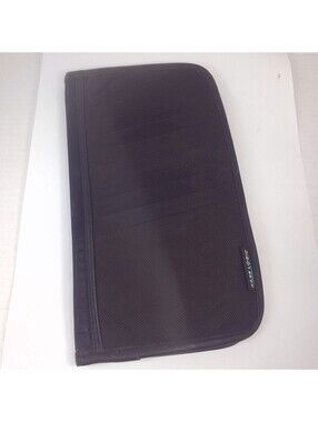 Case Logic CD car visor auto 10 discs travel black vehicle dvd movie storage